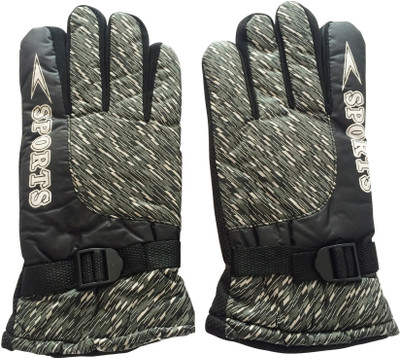 

Graceway Geometric Print Winter Men Gloves, Green
