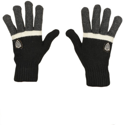 tiekart Self Design Winter Men Gloves