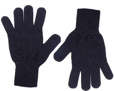

Gajraj Sparkling Black Solid Winter Women's Gloves