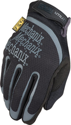 

Mechanix Solid Protective Men's Gloves, Black;grey