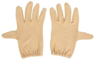 

Alexa India Solid Protective Men's Gloves, Skin-1