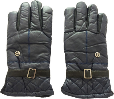

Graceway Geometric Print Winter Men Gloves, Navy