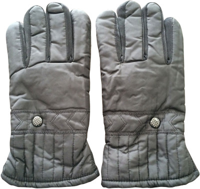 

Graceway Self Design Winter Men's Gloves, Black