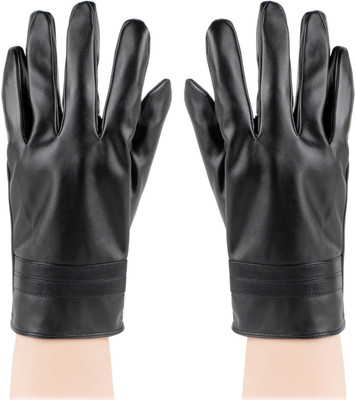 Bonjour Plain Solid Winter Men Gloves Bonjour Plain Solid Winter Men Gloves