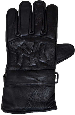 

Welwear Solid Winter Men's Gloves, Black