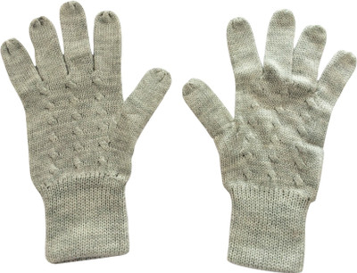 

Graceway Self Design Winter Women's Gloves, Grey