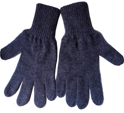 

Gajraj Fashion Solid Winter Men's Gloves, Coffee