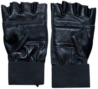 

Babji Solid Protective Men's Gloves, Black