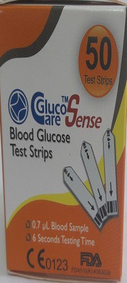 

GlucoCare 50 Glucometer Strips