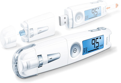 

Beurer Blood Glucose Monitoring System Glucometer(White)