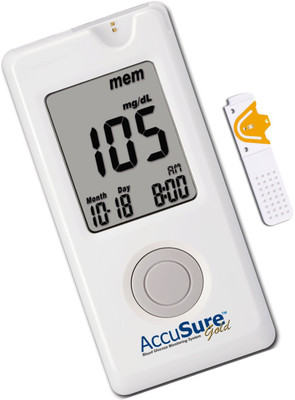 Dr. Gene Gold Glucometer(White) available at flipkart for Rs.774