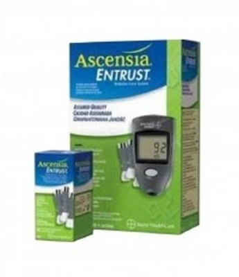 

Abott Entrust Acnesia Glucose Monitor Glucometer(Grey)