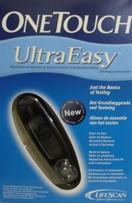 

Johnson & Johnson One Touch Ultra Easy (Kit) Glucometer(Black)