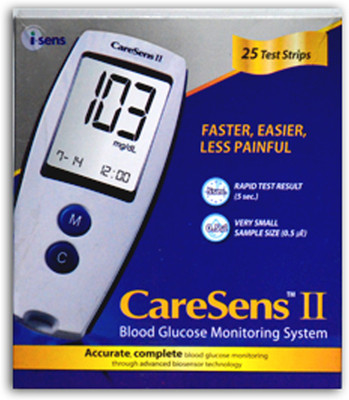 

CareSens II Easy Gluco Plus Glucometer(White)
