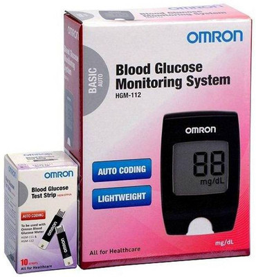 

Omron HGM-112 Glucometer(Black)