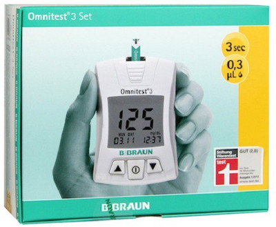 

B.Braun OMNITEST Glucometer(White)