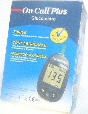 

On Call Plus oncallstrips200 Glucometer(blue/ white)