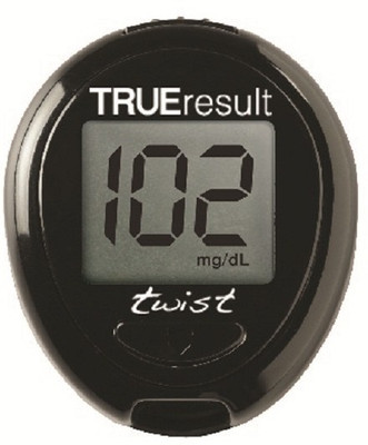 

Nipro Trueresult Twist Kit With 50 Strips 10 Lancets And One Lancing Device Glucometer(Black)