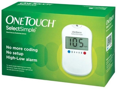 14% OFF on OneTouch Select Simple Glucometer with 35 Tests Strips Glucometer(White) 14% OFF on OneTouch Select Simple Glucometer with 35 Tests Strips Glucometer(White)