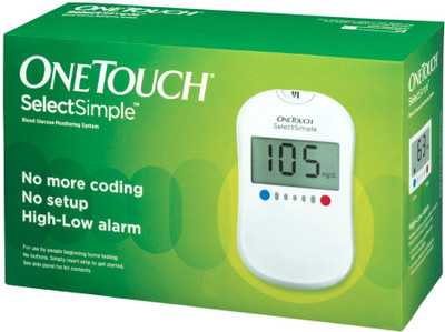 39% OFF on Johnson & Johnson One Touch Select Simple (Kit) Glucometer(White) 39% OFF on Johnson & Johnson One Touch Select Simple (Kit) Glucometer(White)