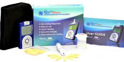 

GlucoCare Ultima Glucometer(Blue)