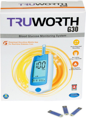 Truworth G-30 Glucometer(White)