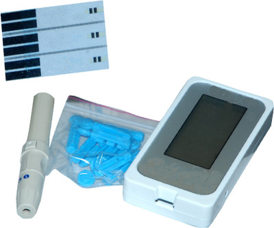 

SBM+ Gluco Spark Glucometer(White, Grey)