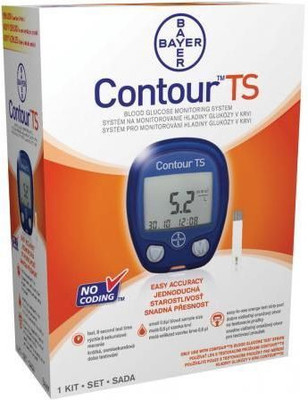 

BAYER contour TS Glucometer(Blue)