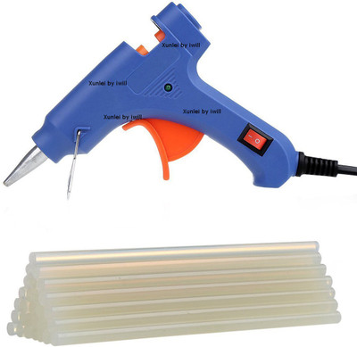 

iwill Mini 20 Watt With 15 Glue Sticks 7 MM Diameter For Art Craft DIY Projects Standard Temperature Corded Glue Gun(7 mm)