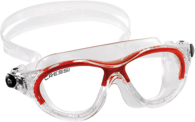 

Cressi CLEAR / RED MINI COBRA Swimming Goggles(Red)