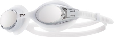 

TYR Big Swimple Mirrored Swimming Goggles(White)