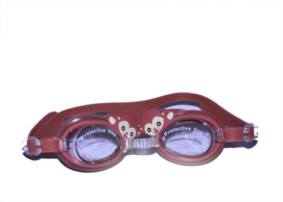 

swimcart BROWN MONKEY DESIGN Swimming Goggles(Brown)