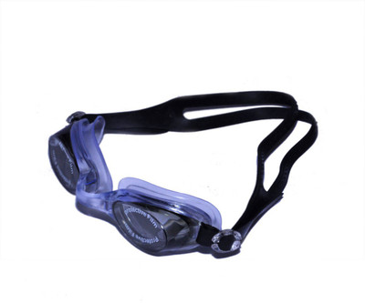 

swimcart PLANE BLACK COLOR UNISEX Swimming Goggles(Black)