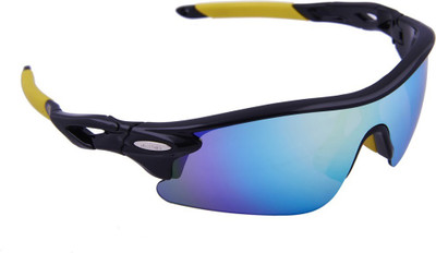

Omtex Flash Yellow Cricket Goggles(Yellow)