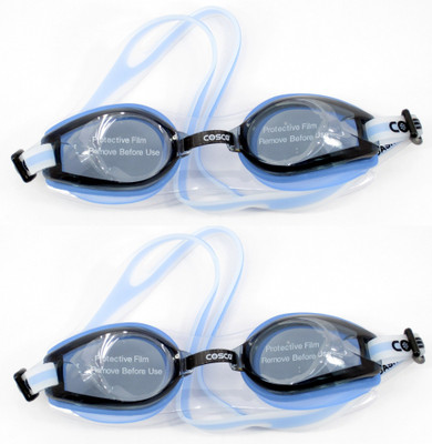 

Cosco Aqua Dash (Senior) Swimming Goggles(Multicolor), Black;blue;white