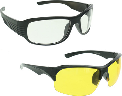 

Vast Night Vision Special Premium Quality Cycling Goggles(Yellow)