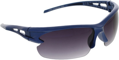 

Vast 7 Laye Anti Glare Eye Protection Wrap Around Cycling Goggles(Blue)