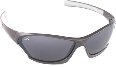 

Vast Sport Wrap Around Polycarbonate Cricket Goggles(Grey)