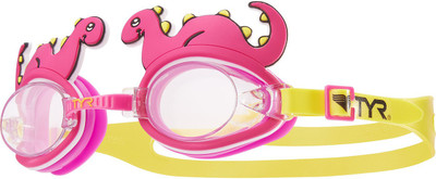 

TYR Kids Charactyrs Dino Diva Swimming Goggles(Pink, Yellow)