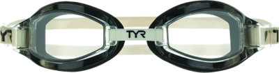 

TYR Team Sprint Swimming Goggles(White, Black), Black;white