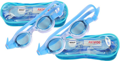 

DeNovo Imported Swimming Goggles(Blue), Light blue