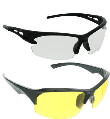 

Vast New Day And Night Vision Driving Plus Summer Special Motorcycle Goggles, Multicolor