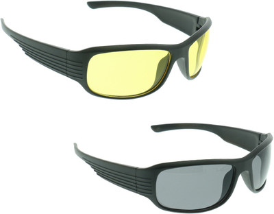 

Vast Night and Day Vision Cycling Goggles(Yellow, Grey), Grey;yellow