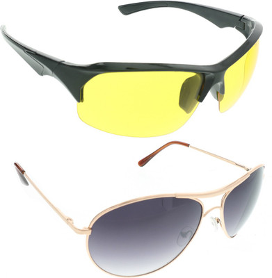 

Vast New Day And Night Vision Driving Plus Summer Special Motorcycle Goggles, Multicolor