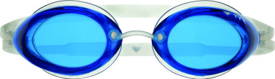 

TYR Tracer Racing Swimming Goggles(White, Blue), Blue;white