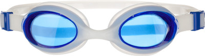 

TYR Youth Flex Frame Swimming Goggles(White, Blue), Blue;white