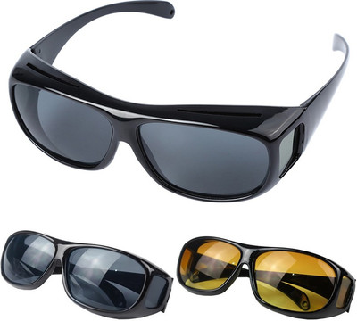 VibeX GLASSES OPTIC HD NIGHT DAY VISION DRIVING WRAP AROUND ANTI GLARE SUN Motorcycle Goggles available at flipkart for Rs.1099