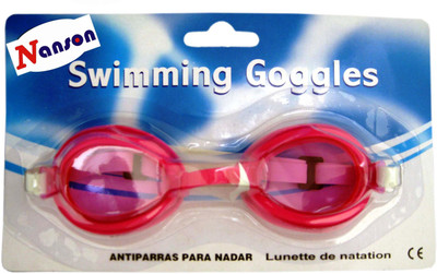 Nanson Lp JUNIOR GOGGLES Swimming Goggles(Blue, Pink)