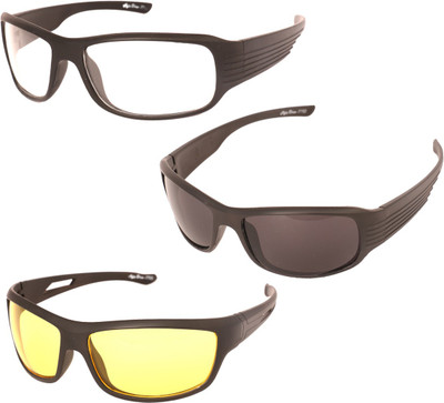 

Vast Day & Night Vision Driving Plus Summer Special Cycling Goggles(Black)