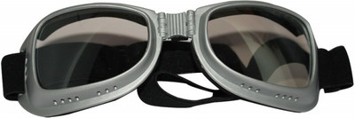 

BikeStuff B-EG10 Camping & Hiking Goggles(Silver, Black), Black;silver